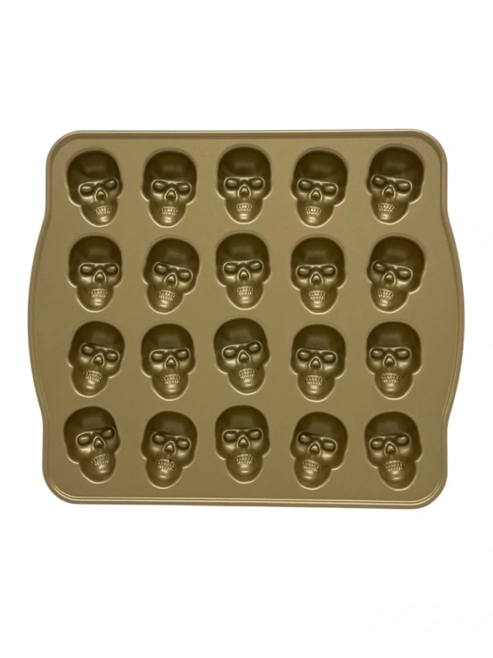 New-Nordic Ware USA Haunted Skull Bites Cakelet Pan William-Sonoma 2.5 Cups